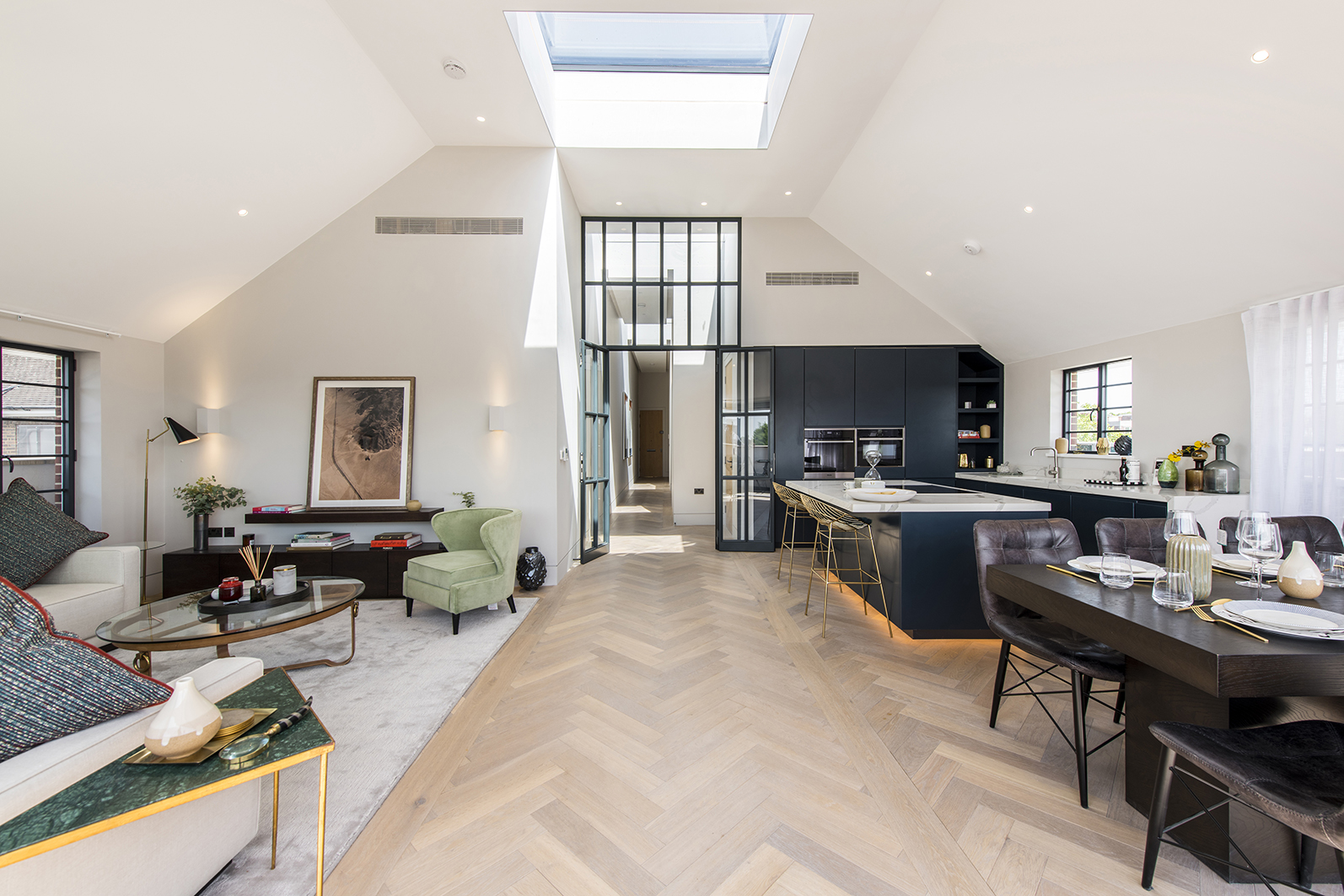 Hamilton Court living area