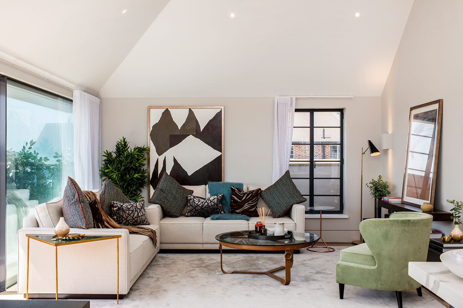 Hamilton court livng area