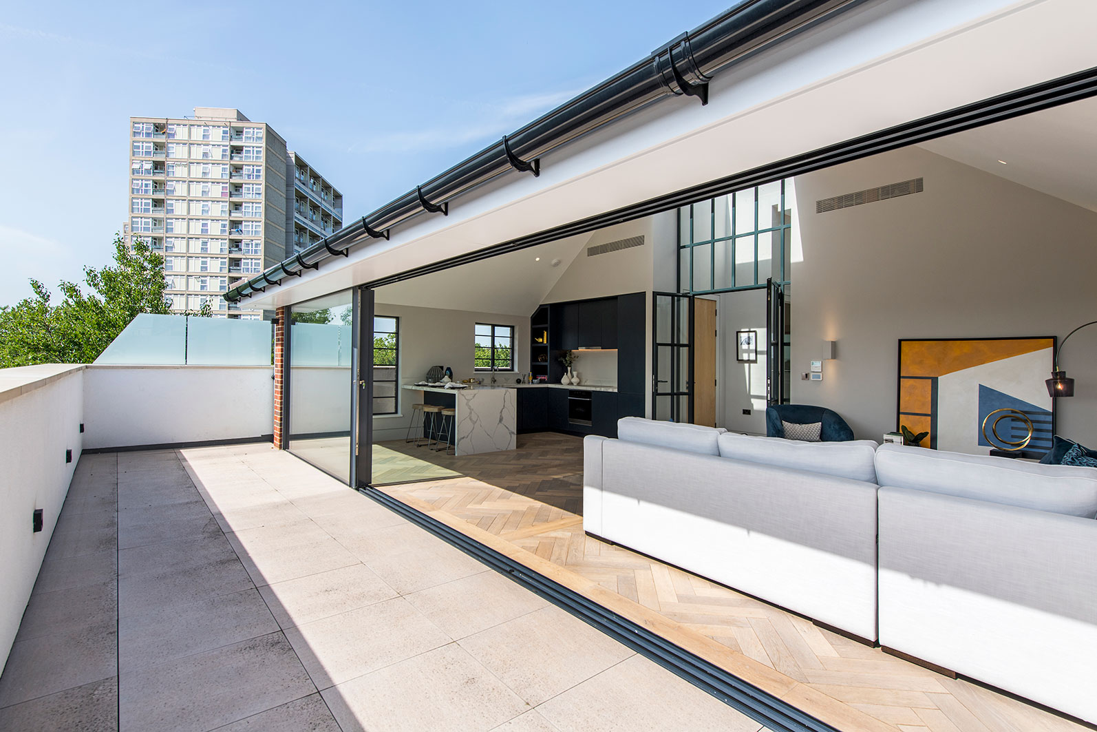 Hamilton court veranda